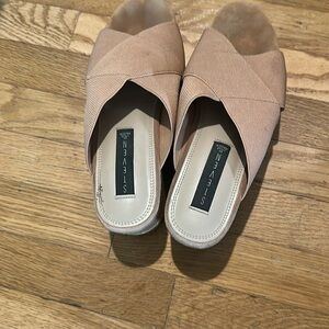 Seven by Steve Madden Women's Tan Slide Sandals